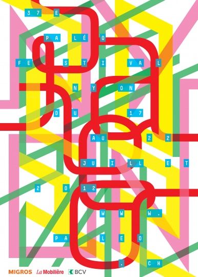 Affiche Paléo Festival 2012