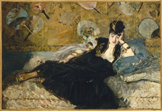 La dame aux éventails Degas