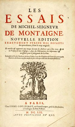 Essais Montaigne