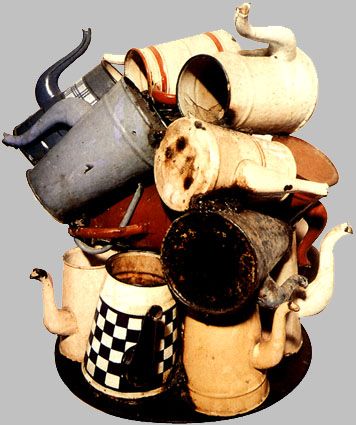 Arman, accumulation colombienne, 1962