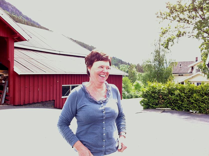 la propriétaire du camping d'Utvika qui fait face à l'île d'Utoya