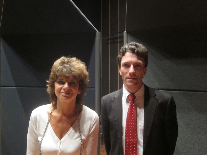 Anne-Catherine Lochard et le Juge d'Intruction Marc Trévidic