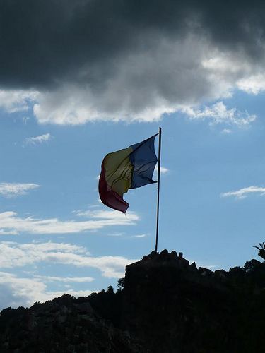 Roumanie (drapeau)