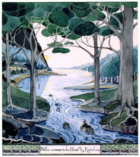 Bilbo sort de Mirkwood