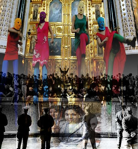 Free Pussy Riot, juillet 2012