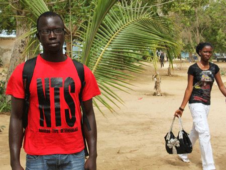 Adama, étudiant à Dakar
