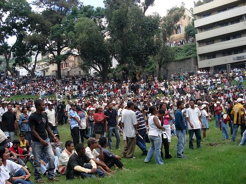 Manifestation contre Andry Rajoelina