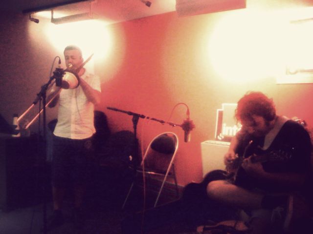 Fred Pallem et Daniel Zimmermann en live