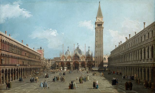 Canaletto - La Place Saint Marc - 1740 - Paris, Musée Jacquemart-André – Institut de France
