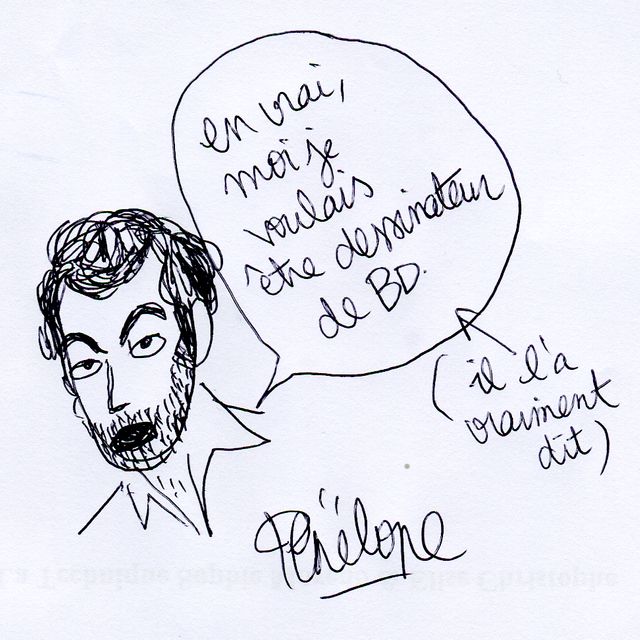 Autographe de Penelope Bagieu à Ben