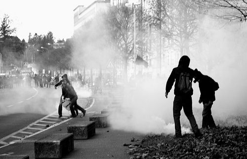 Afrontements jeunes et police