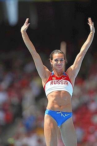 Sexy Beijing CHINA Olympics, Yelena ISINBAYEVA, 20 août 2008