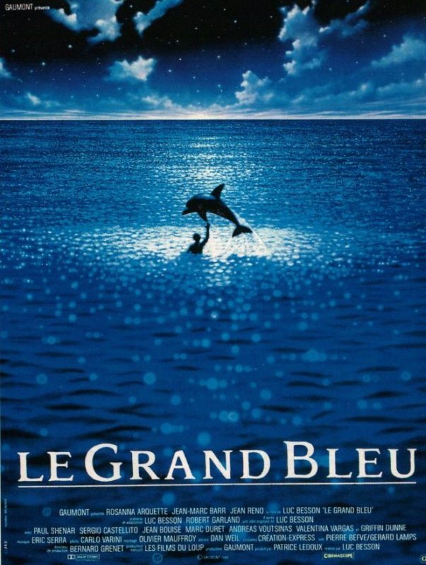 Affiche du film : Le Grand Bleu, de Luc Besson