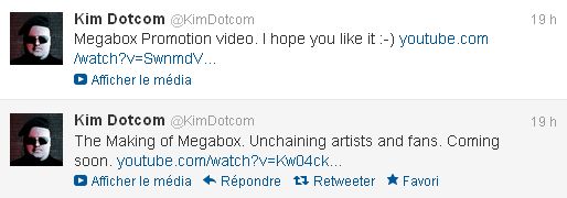 Les tweets de Kim DotCom