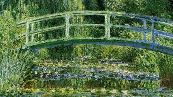 "Bassin aux Nymphéas. Harmonie verte" par Claude Monet, 1899.