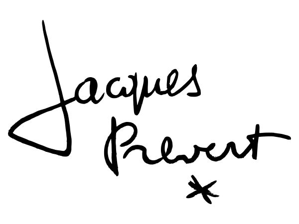 Signature Prévert