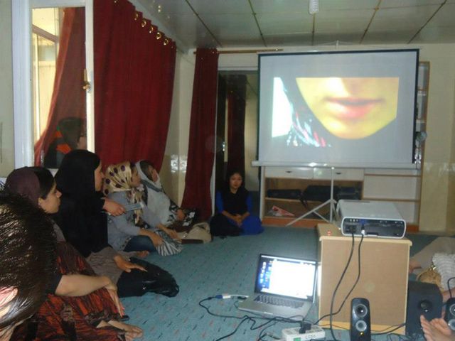 Première projection du film à Kaboul