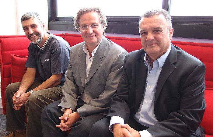 Didier Boursier, Jean-Claude Jaillette et Michel Prugue
