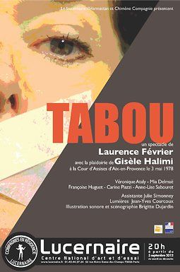 Affiche de tabou