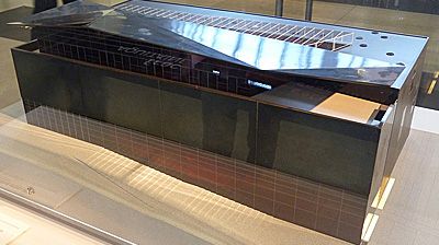Maquette du Frac Bretagne au Centre Pompidou à Paris.