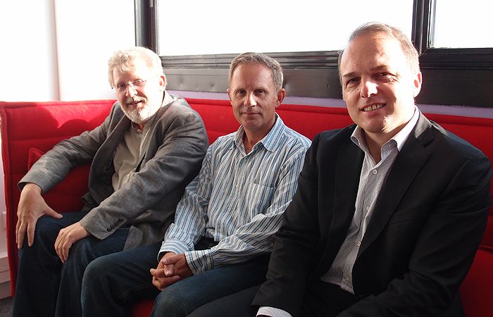 Denis Sieffert, Jean Garrigues et Yves Bertoncini