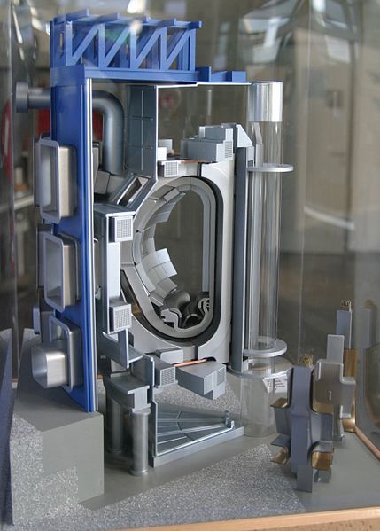 Coupe du tokamak ITER