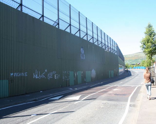 Belfast Peace line