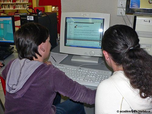Travail sur ordinateur