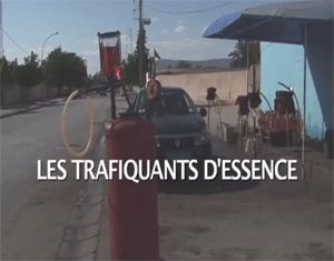 Trafiquants d'essence en Tunisie