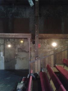 L'intérieur du théâtre-studio d'Alfortville