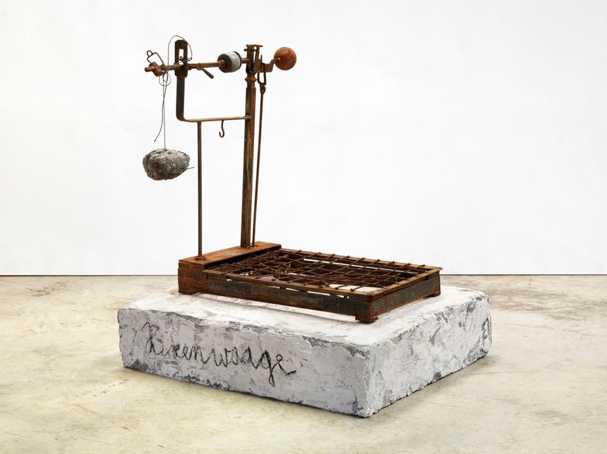 Anselm Kiefer, Hexenwaage, 105 x 92 x 78 cm
