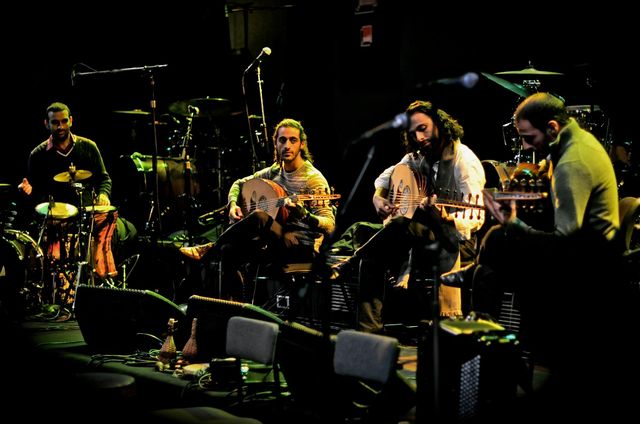 Trio Joubran et Yousef Zayed aux percussions