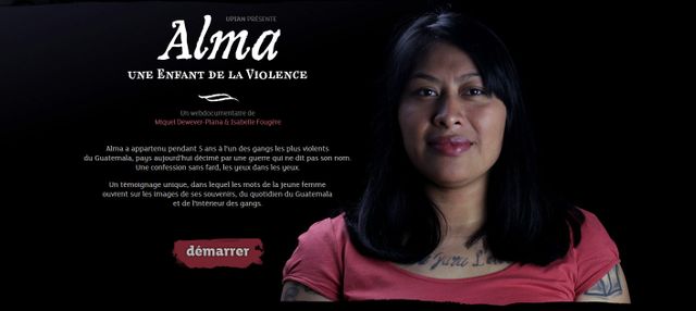 Alma, unhe enfant de la violence