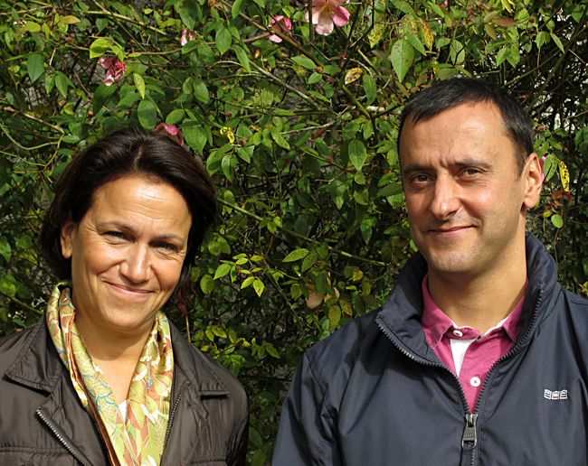 La princesse Sturdza et son jardinier, Dominique Cousin