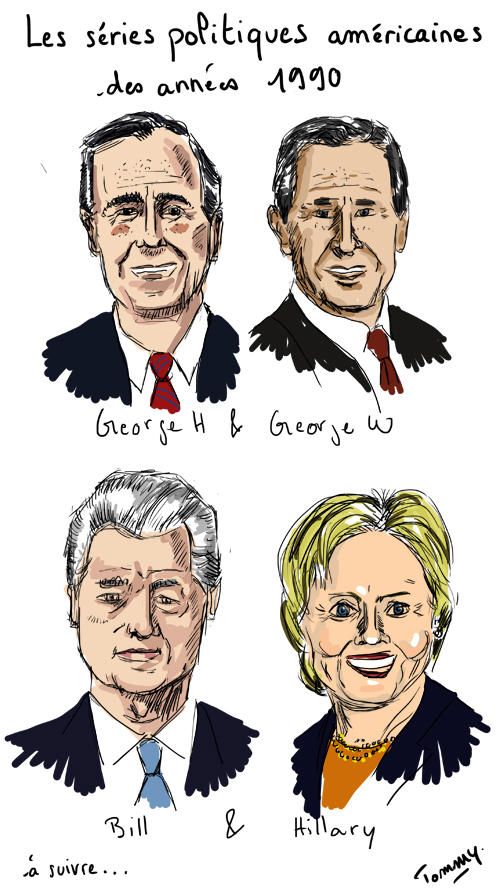 Les séries politiques américaines des années 1990