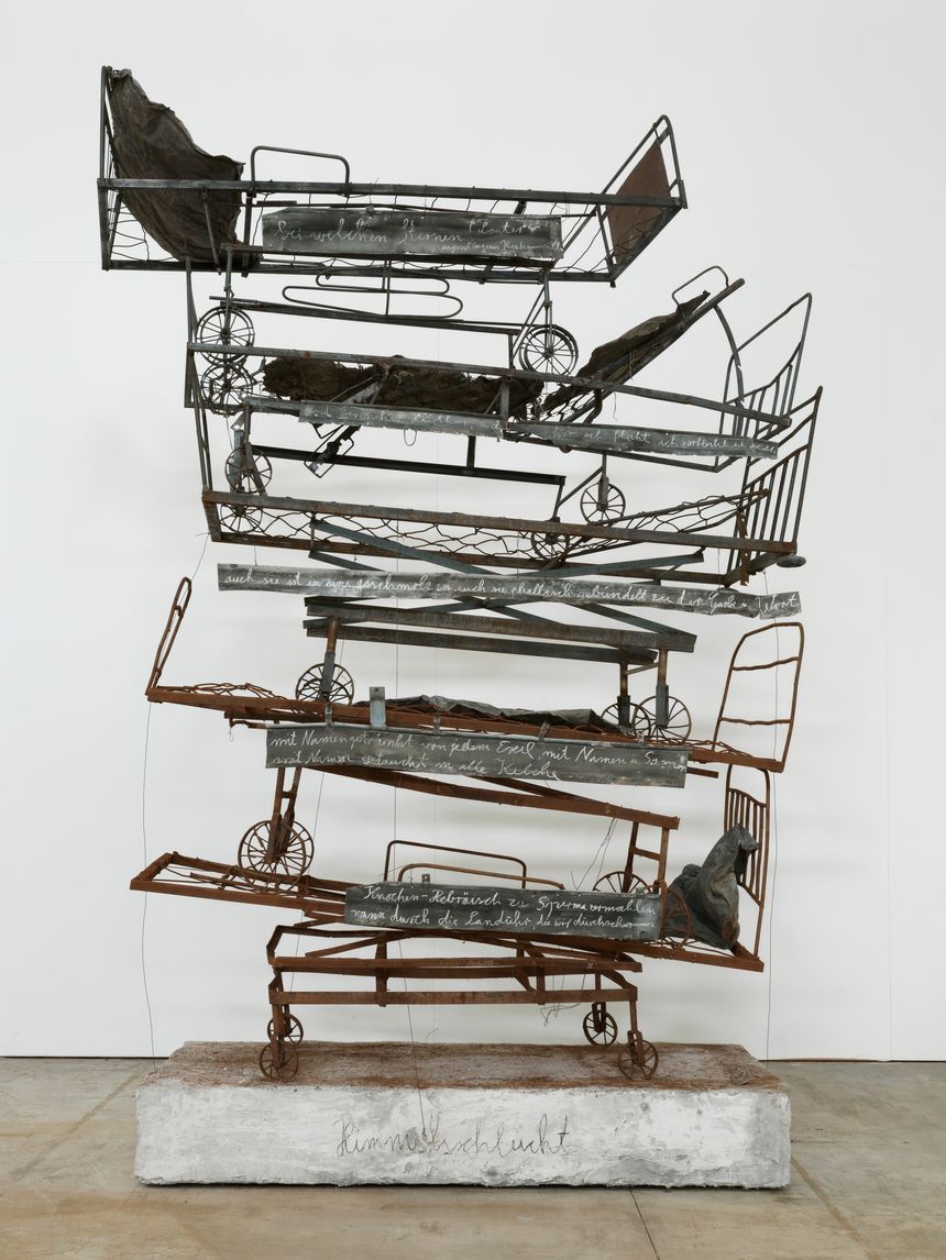Anselm Kiefer, Himmelsschlucht, 350 x 280 x 210 cm
