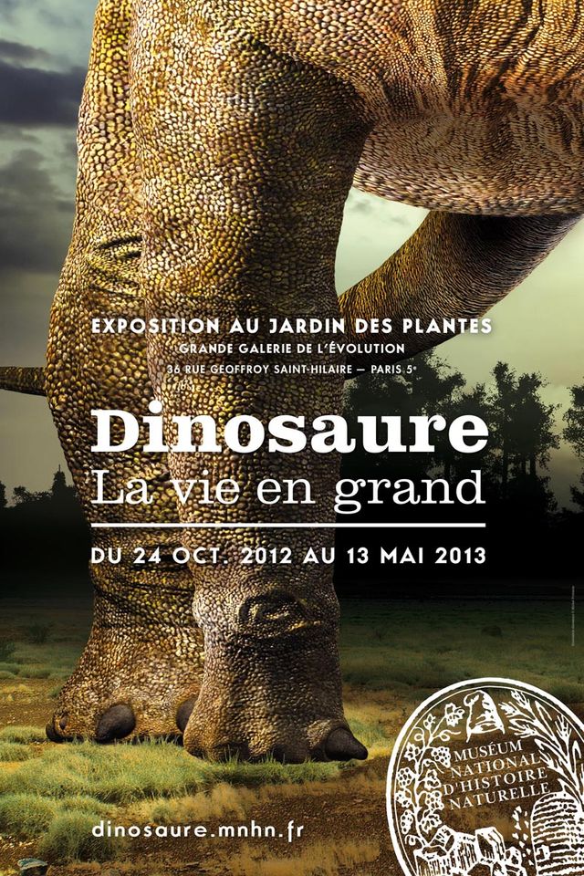 Exposition "Dinosaure: la vie en grand" au MNHN