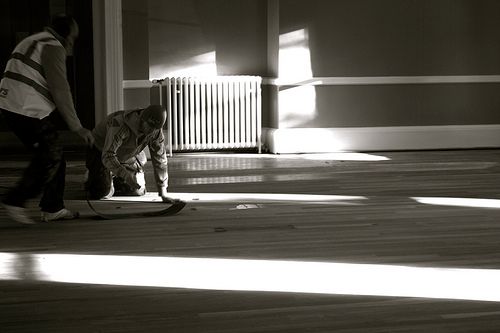 Les raboteurs de parquet