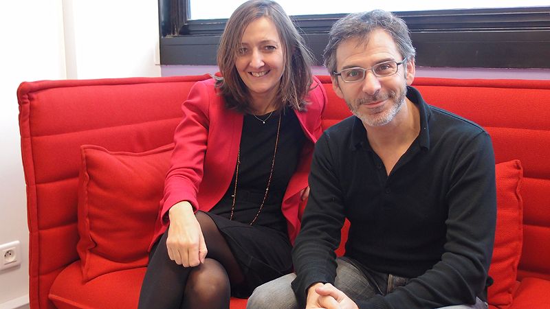 Karine Berger et Gilles Finchelstein
