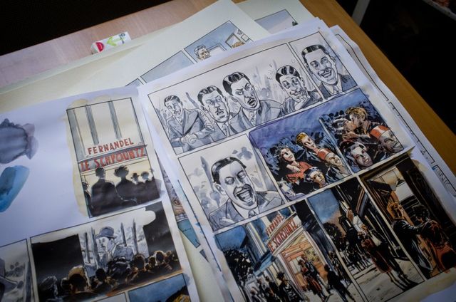 une planche de "l'Etranger"
