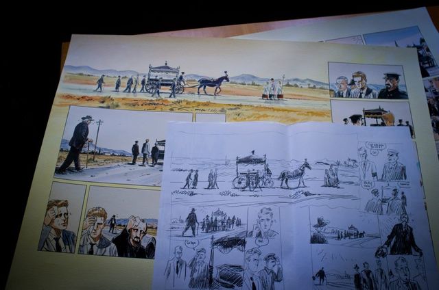 Jacques Ferrandez, dessins Camus