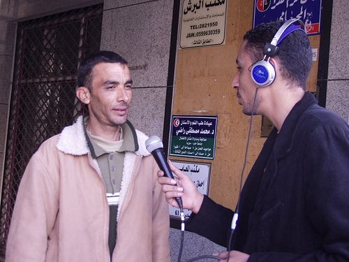 Interview pour une radio gazaouite