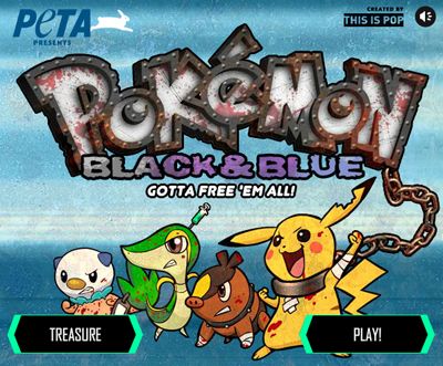 Pokémon version PETA