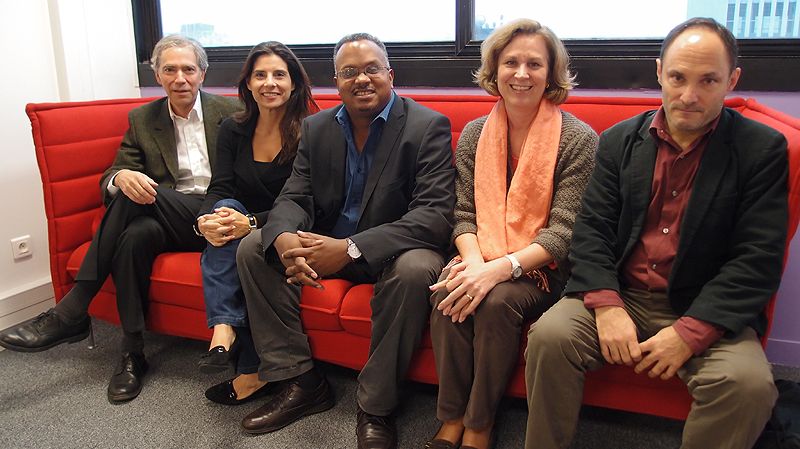 John McArthur, Leah Pisar, Jake Lamar, Ellen Wasylina et James Cohen