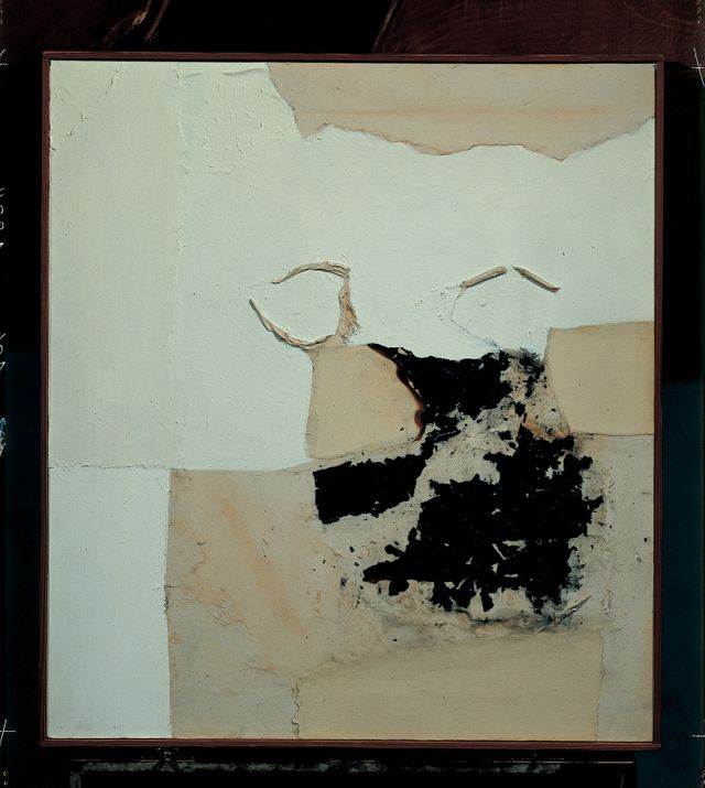 Burri, Combustione, 1960