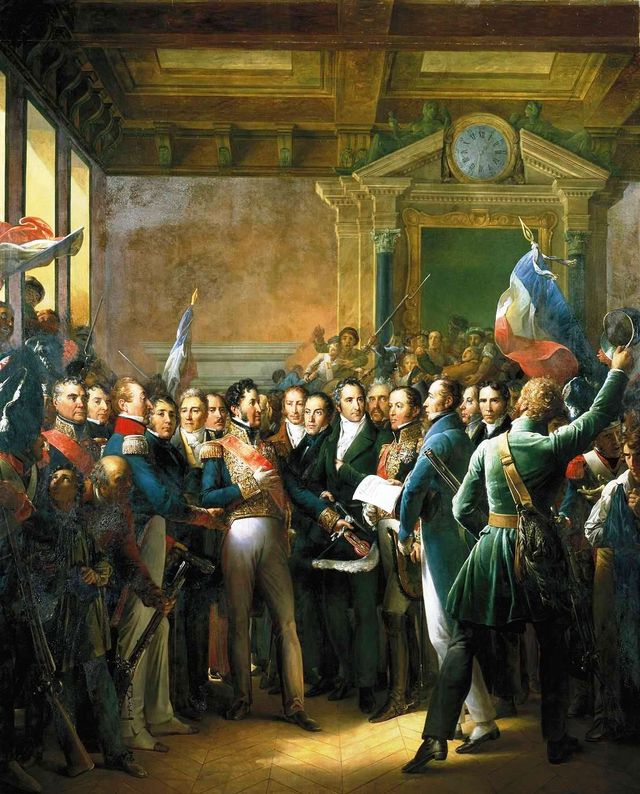 Déclaration des Députés et Proclamation du Duc d'Orléans, lieutenant général du Royaume le 31 juillet 1830