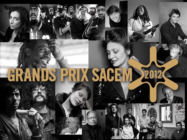 De gauche à droite et de haut en bas : Anaïs, Sexion d'assaut, Eric Tanguy, Richard Bona, Fabien Waksman, Tiken Jah Fakoly, Cat