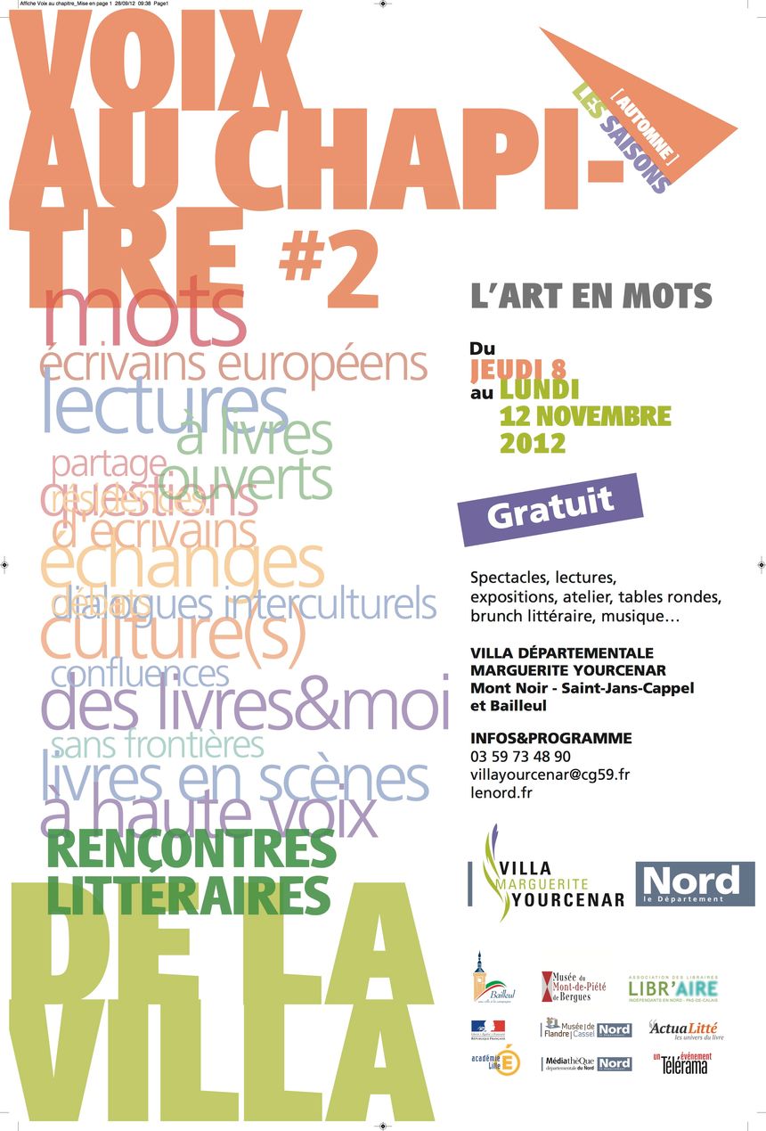 Voix au Chapitre2 L’art en mots