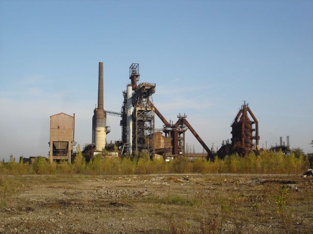 Parc du Haut-Fourneau U4 à Uckange en Moselle