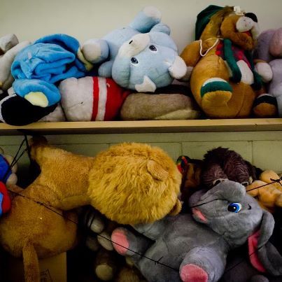 Les peluches d'Annette Messager